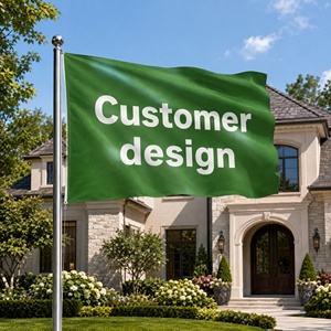 Drapeau de voiture personnalisé en polyester pour l'intérieur et l'extérieur, toutes tailles, service OEM, directement de l'usine - Product Image 1