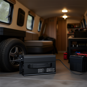 Chargeur de batterie LiFePO4 24V 20A 29.2V AC DC pour batteries de camping-car et de voiture - Product Image 2