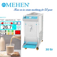Machine de pasteurisation de lait de yaourt approuvée par MEHEN MIX60 CE/pasteurisateur par lots de 60 litres pour mélange de gelato