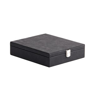<span class=keywords><strong>Caja</strong></span> Faraday montada en la pared de cuero PU para llaves de <span class=keywords><strong>coche</strong></span> con cierre magnético Key Fob Signal Blocker Box Faraday Key Fob Protector - Product Image 2