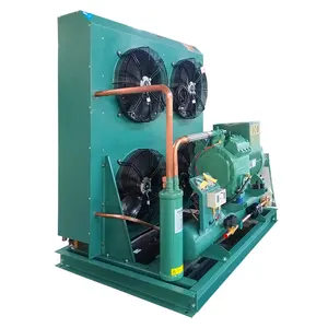 Semi-closed piston multi-parallel compression condensing air cooling medium temperature compressor unit equipment