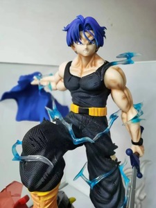 50CM DBZ Dragon GK <span class=keywords><strong>Super</strong></span> <span class=keywords><strong>Saiyan</strong></span> <span class=keywords><strong>Trunks</strong></span> Avec Trois Têtes Figuras En Plastique Statue <span class=keywords><strong>Figurine</strong></span> Anime PVC Figure Modèle Jouet Poupée - Product Image 4