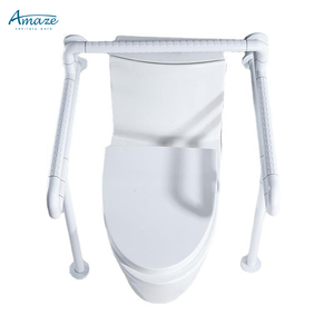 Main courante de <span class=keywords><strong>toilette</strong></span> bidirectionnelle en acier inoxydable en forme de U barre d'appui de <span class=keywords><strong>toilette</strong></span> <span class=keywords><strong>pour</strong></span> handicapés main courante de sécurité murale accessoires de salle de bain - Product Image 4