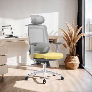 Guangdong sillas de oficina moderno ajustable giratorio reposabrazos elevador ejecutivo silla de oficina diseño de muebles de oficina - Product Image 1
