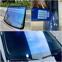 Film teinté de luxe Mingtu anti-éblouissement auto-réparateur effet caméléon 80% VLT pour vitres de voiture, 70% de rejet IR, protection UV 99%, protection de la vie privée 5