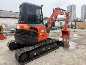 รถขุดไฮดรอลิกขนาดเล็กมือสอง 5.5 ตัน พร้อมเครื่องยนต์ Kubota 5 ตัน 6 ตัน อุปกรณ์เสริมปรับแต่งได้ จัดส่งรวดเร็ว - Product Image 2