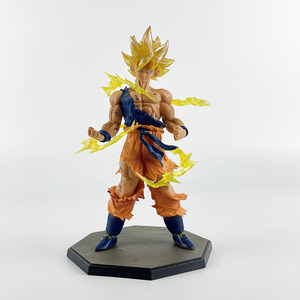 Figura de Acción de Goku Super Saiyan de <span class=keywords><strong>Dragon</strong></span> <span class=keywords><strong>Ball</strong></span> <span class=keywords><strong>Z</strong></span>, Adorno para Coche, Anime Clásico DBZ, Figuras de PVC de Goku, Venta al por Mayor <span class=keywords><strong>2023</strong></span> - Product Image 1