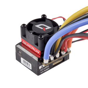 ESC Brushless QUICRUN 10BL60 Sensored 60A pour voiture de drift et de course 1/10, idéal pour les débutants, excellent <span class=keywords><strong>rapport</strong></span> <span class=keywords><strong>qualité</strong></span>-<span class=keywords><strong>prix</strong></span> - Product Image 2