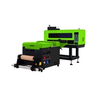 Mesin Printer DTF OKAI 2023 Model Baru Ukuran A3 12 inci/13 inci Dual Head Xp600 Printer Roll ke Printer DTF