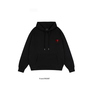 Sudadera Unisex Extra Grande Informal con Capucha, Tejida, <span class=keywords><strong>de</strong></span> Moda para Invierno, con Letra 'A' Bordada con Tecnología <span class=keywords><strong>de</strong></span> Tinte Digital, Talla XXL - Product Image 1