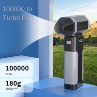 Ventilateur portable YXJH en ABS haute performance, compact, à turbine, haute vitesse, avec conduit pour utilisation extérieure et gonflables, garantie 1 an