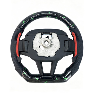 Volant en fibre de carbone forgé style CS, <span class=keywords><strong>prix</strong></span> de gros usine, pour <span class=keywords><strong>BMW</strong></span> M3 M4 M5 G80 F82 F90 G20 G30 330i <span class=keywords><strong>330e</strong></span> 340i G21 G22 - Product Image 6