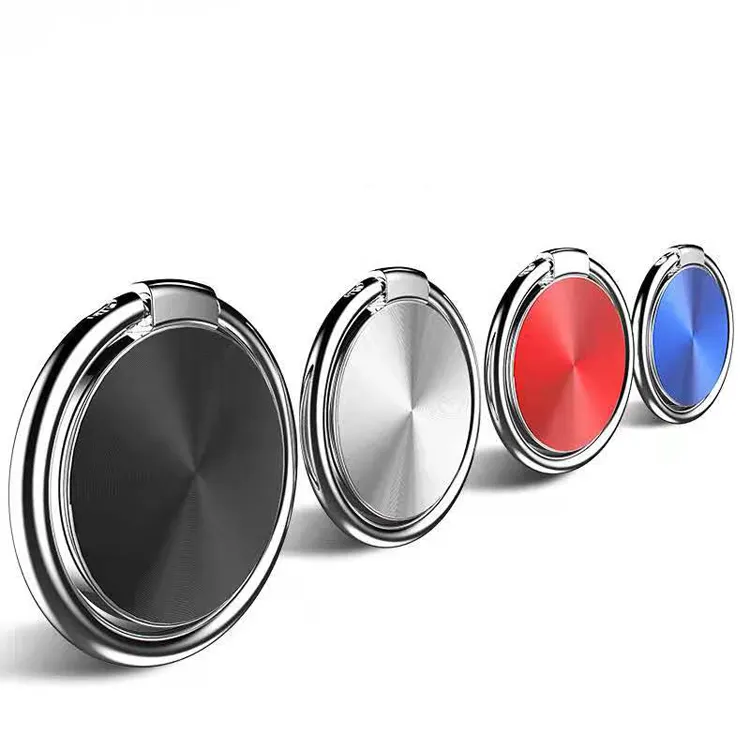 Soporte de teléfono inteligente con logotipo personalizado, mini anillo de dedo ajustable, precio de fábrica
