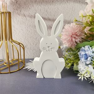 Moldes de fundición de resina hechos a mano para adornos decorativos de estilo DIY Ins para molde de herramientas de pastel de silicona de conejo X0447 - Product Image 3
