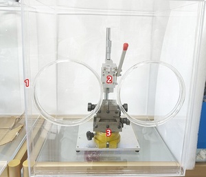 Stainless Steel <b>Micro</b> Motor Diamond Cutting Faceting <b>Machine</b> Set: for Engraving Rings, Necklaces & Gold - Product Image 2