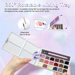 Set de 18 Colores de Gel Sólido para Uñas, Paleta de Pintura sin Limpieza, Pigmento en Gel UV LED para Degradado y Arte de Uñas, Venta al por Mayor - Product Image 5