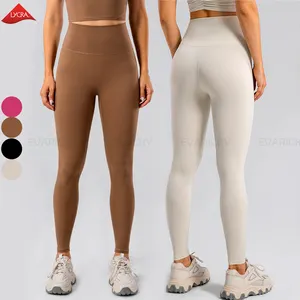 Hoge Kwaliteit Legging Fabrikant Nieuwe Streetwear Panty Leggings Fitness Buttlift Ontwerp 2023 Zwarte Yogabroek Voor Vrouwen Sport