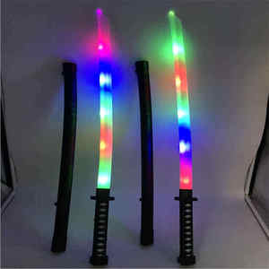Nouvelles Épées Jouets Lumineuses Sonores, Sabres Laser Musicaux LED Clignotants, Jouets de Fête pour Enfants, Cosplay Anime, Épées Ninja Lumineuses - Product Image 4