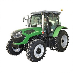 1 Good Quality 100hp Tractor Farming Machine <b>Small</b> <b>Wheel</b> Agricultural Mini Tractor on Sale - Product Image 1