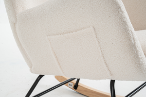 <span class=keywords><strong>Silla</strong></span> <span class=keywords><strong>Mecedora</strong></span> Moderna <span class=keywords><strong>para</strong></span> Guardería, Tapizada en Tela Tipo Peluche, con Características de Seguridad <span class=keywords><strong>para</strong></span> Mamá <span class=keywords><strong>y</strong></span> Bebé, <span class=keywords><strong>para</strong></span> Uso en el Dormitorio - Product Image 6