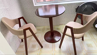 Salon de thé, Café, Hôtel-appartement, Balcon, Réception de loisirs, Petite table carrée