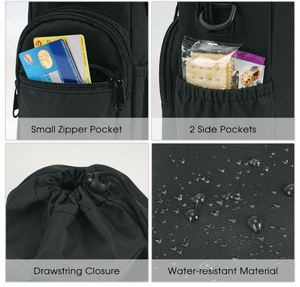 Free Sample custom Insulated Water <b>Bottle</b> Carrier Holder Crossbody <b>Cooler</b> <b>Bag</b> With Shoulder Sports Drink <b>Bottle</b> Sling <b>Bag</b> - Product Image 3