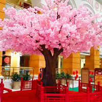 Árboles de Cerezo Artificiales de Plástico Reforzado con Fibra de Vidrio para Decoración de Jardines, Eventos y Celebraciones