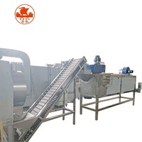 Machine à torréfier les noix de type tambour commercial, machine à torréfier les cacahuètes et le cacao pour les petites entreprises