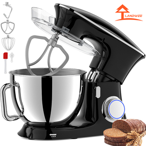 LDW-1554 professionnel 1500W 6.5L <span class=keywords><strong>robot</strong></span> de cuisine batteur sur socle <span class=keywords><strong>pour</strong></span> <span class=keywords><strong>pain</strong></span> et gâteau mélangeurs de nourriture de pâte planétaire - Product Image 2