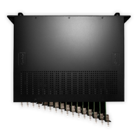 Encodeur de streaming HDMI vers IP 16 canaux, rackable 3U, pour centre de diffusion IPTV, haute densité, streamer vidéo professionnel H.265