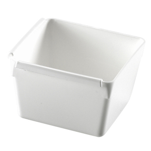 Vassoio Organizzatore in Polipropilene Bianco 7,5x7,5x5cm - Product Image 1
