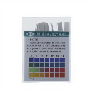 Tiras de Papel Teste de <span class=keywords><strong>pH</strong></span> Universal de Grau Laboratorial CORDIAL Faixa 1-14/0-14 com Gráfico Codificado por Cores para Medição Precisa de Ácido-Base - Product Image 3