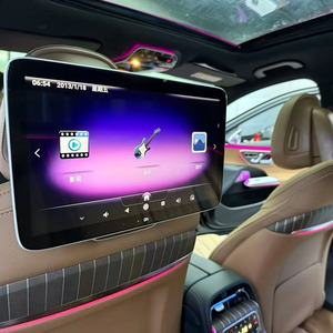 Dos Pantallas 2026 Android 16 HDMI 13.3 Pulgadas 4+64G Soporte Oculto Monitor Especial <span class=keywords><strong>para</strong></span> Reposacabezas Trasero <span class=keywords><strong>para</strong></span> Mercedes Clase E W214 - Product Image 1