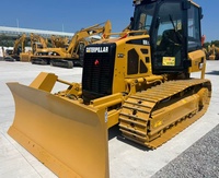 Bulldozer sur chenilles Caterpillar D5K d'occasion, moteur CAT d'origine, Bulldozer CAT D5K LGP d'occasion, Petit bulldozer sur chenilles Cat D5K
