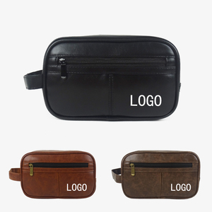 Grande capacità Oxford uomo alla moda per la borsa trucco da toilette borsa cosmetica Pu borse cosmetiche all'ingrosso - Product Image 1