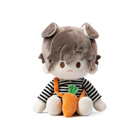 Uyeah OEM/ODM CPC Poupées Personnalisées Mignonnes de Dessin Animé, Cadeau pour Garçon et Fille, Figurine Humaine en Coton Doux, Jouet en Peluche Personnalisé pour Garçon