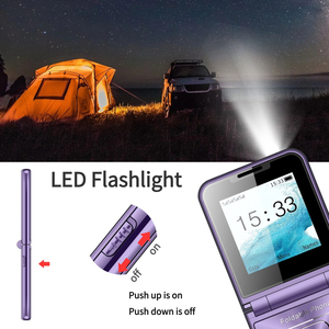 Teléfono Móvil Plegable de Bolsillo con Precio de Fábrica, Teclado Grande, 4 Tarjetas SIM, Voz Mágica, Pantalla TFT de 2.6 Pulgadas, Linterna, Marcación Rápida para Lista Negra - Product Image 4