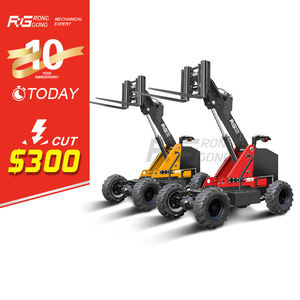 Venta al por Mayor de Mini Montacargas Eléctrico Todoterreno con Control Remoto, 1000 kg, 1500 kg, 1 Tonelada, 1.5 Toneladas, CE, 4WD, para Granja - Product Image 3