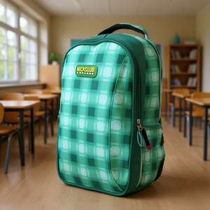 Zaino per studenti Nicksclub da 33 litri con chiusura a cerniera con motivo a cartoni animati per ragazzi, materiale in poliestere - Product Image 2