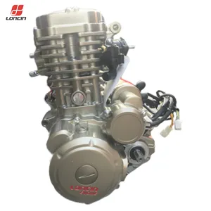 제조 물 냉각 실린더 Assy Loncin 200cc 오토바이 엔진 세발 자전거 예비 부품 전기 모터 시작 기화기