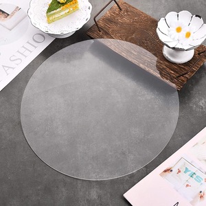 Runde Acryl platte Kuchen palette DIY Runde Kuchen Dekoration Tablett - Product Image 5