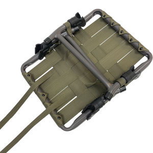 Tabouret de chasse léger en bois de tilleul, chaise de camping, siège à double support - Product Image 6