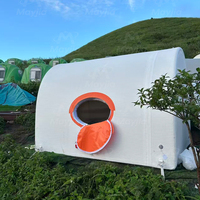 Tente de glamping gonflable DWF pour toutes les saisons, imperméable, portable, pour hébergement en montagne, camping, station balnéaire, location