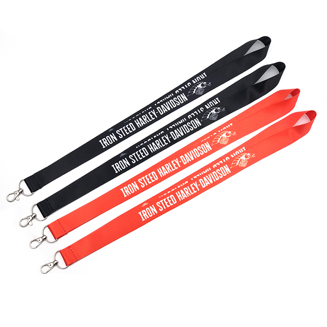 Wholesale Polyester Neck Lanyard Custom Printed Polyester Neck Lanyard with Metal Hook