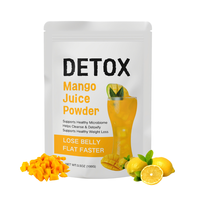 Poudre de jus de fraise de fruits de désintoxication instantanée de marque privée mélange de baies riches en nutriments pour la santé digestive