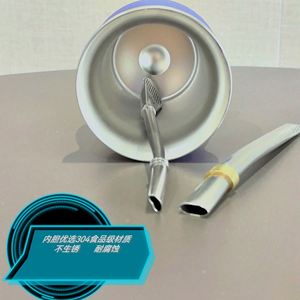Foreign Trade New 8oz Double Wall Stainless Steel Straight Cup with Straw and <b>Brush</b> Vacuum Insulated Eco-Friendly Business Gift - Product Image 2