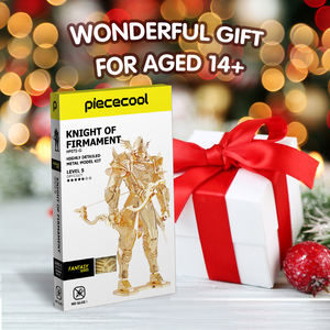 Nouveautés cadeaux, pièces, nouveau modèle, guerrier en acier, roi garde, décoration en métal, armure de chevalier médiéval, <span class=keywords><strong>Puzzle</strong></span> en métal <span class=keywords><strong>3D</strong></span> - Product Image 6