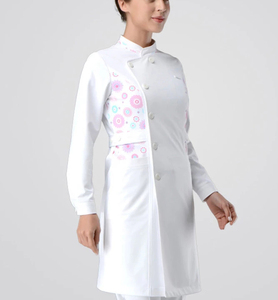 Nurse Dress <strong>Scrub</strong> <strong>Plus</strong> <strong>Size</strong> Workwear Printing Nursing Dresses <strong>Scrub</strong> Uniform White SPA Uniforms - Product Image 4