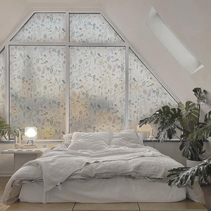 Film statique pour fenêtre en papier écologique de haute qualité, design moderne, intimité, décoratif, amovible, résistant à l'eau, taille personnalisée - Product Image 1