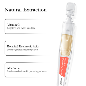 Suero iluminador calmante de vitamina <span class=keywords><strong>C</strong></span> con ácido hialurónico natural y aloe vera para uso diario | Fabricante Krone Skincare - Product Image 6